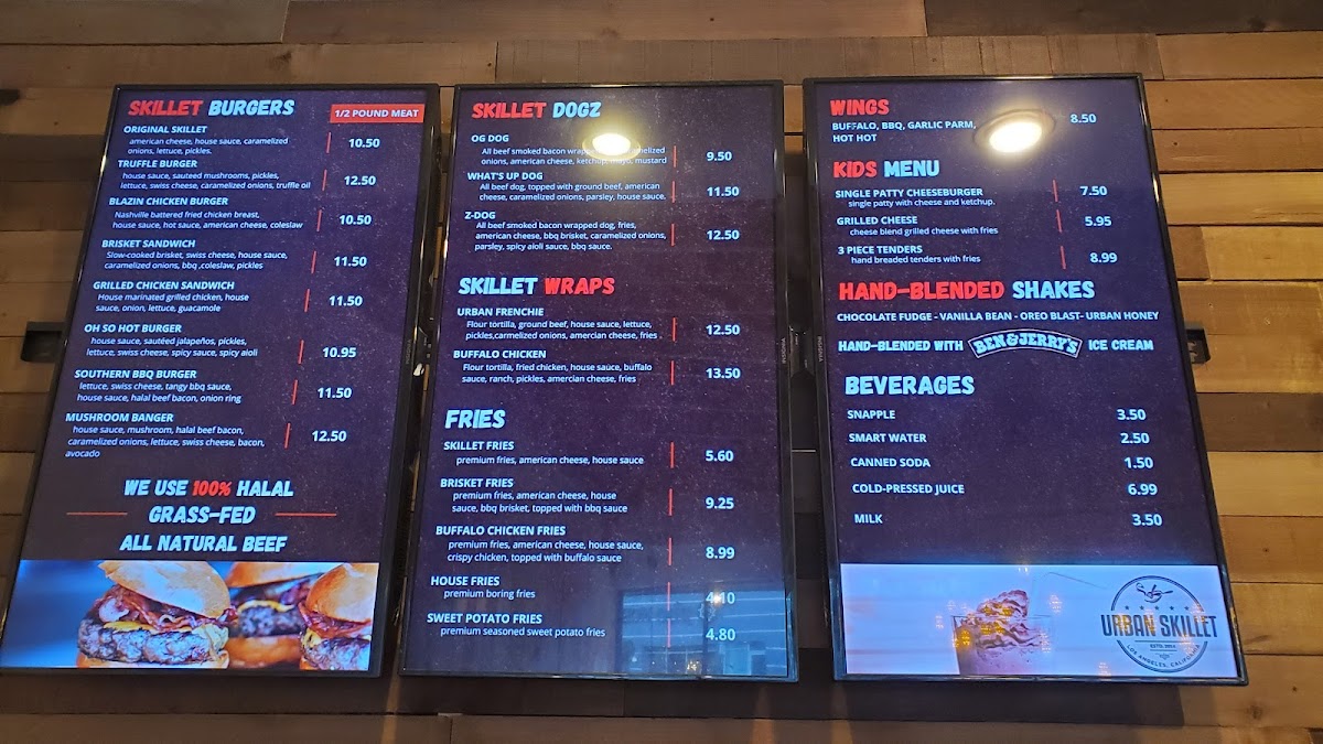 Urban Skillet Menu - Image 5